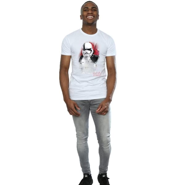 Star Wars: The Last Jedi Stormtrooper T-shirt i borstad bomull för herrar