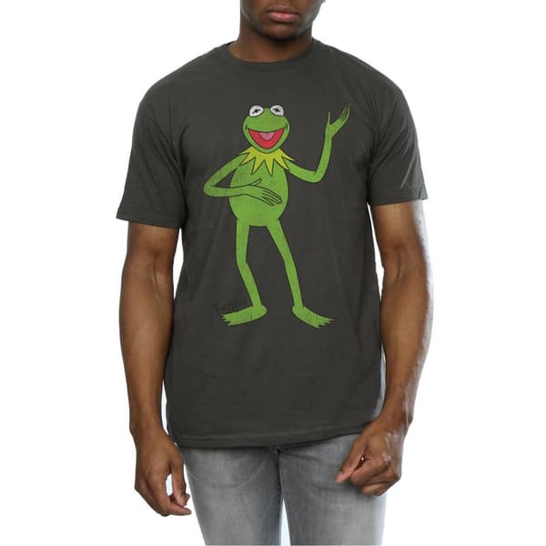 The Muppets Mens Classic Kermit Heather T-Shirt