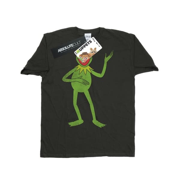 The Muppets Mens Classic Kermit Heather T-Shirt