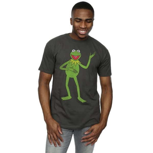 The Muppets Mens Classic Kermit Heather T-Shirt