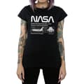 Pikkukuva 1 / 5: NASA Womens/Ladies Classic Space Shuttle Cotton T-Shirt