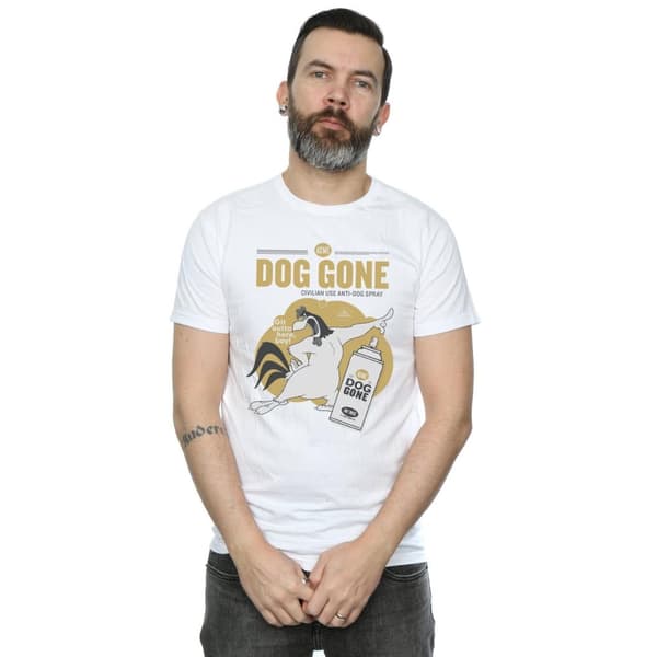 Looney Tunes Mens Dog Gone Foghorn Leghorn Cotton T-Shirt