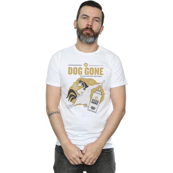 Looney Tunes Mens Dog Gone Foghorn Leghorn Cotton T-Shirt