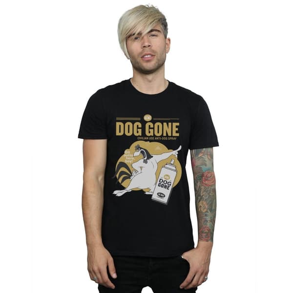 Looney Tunes Mens Dog Gone Foghorn Leghorn Cotton T-Shirt