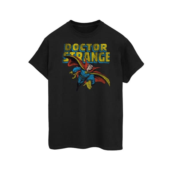 Doctor Strange Mens Flying Cotton T-Shirt
