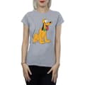 Miniatyrbilde 3 av 5: Disney Womens/Ladies Classic Pluto Heather T-Shirt