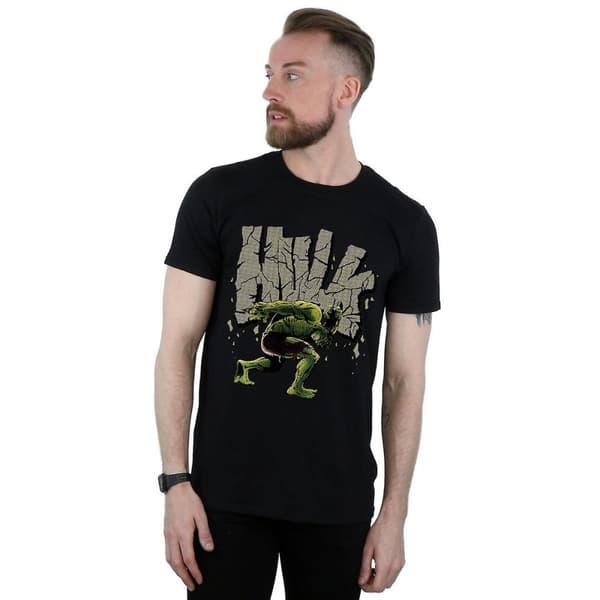 Hulk Rock T-shirt i bomull för herrar