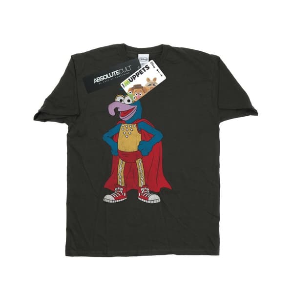 The Muppets Mens Classic Gonzo Heather T-Shirt