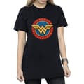 Pikkukuva 1 / 5: Wonder Woman Womens/Ladies Logo Cotton Boyfriend T-Shirt