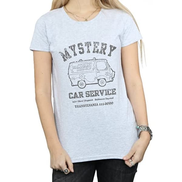 Scooby Doo Womens/Ladies Mystery Car Service Boyfriend T-Shirt