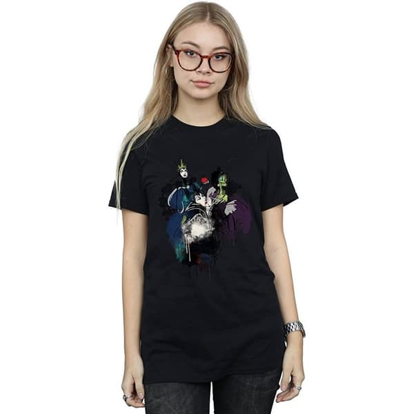 Disney Dam/Lady Villains T-shirt i bomull