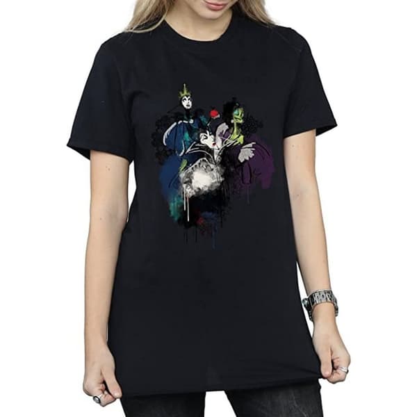 Disney Dam/Lady Villains T-shirt i bomull