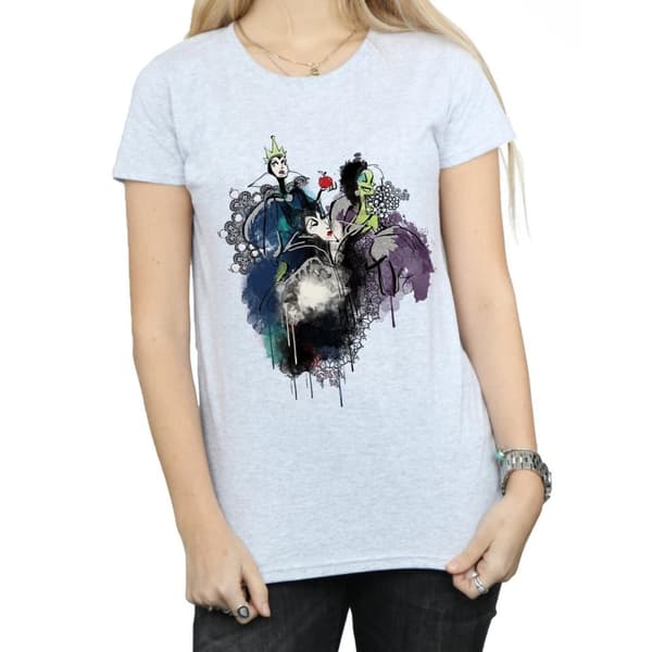 Disney Dam/Lady Villains T-shirt i bomull