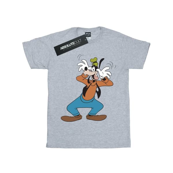 Disney T-shirt i bomull Crazy Goofy för flickor