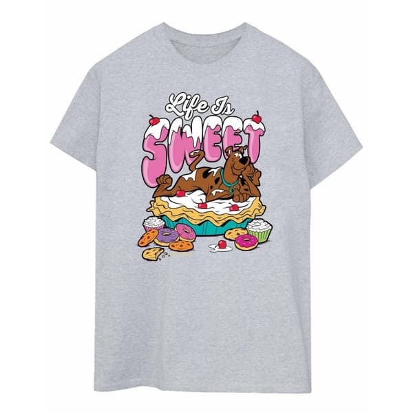 Scooby Doo Mens Life Is Sweet T-Shirt