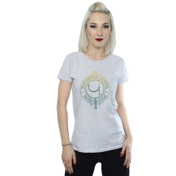 Harry Potter Womens/Ladies Wingardium Leviosa Cotton T-Shirt
