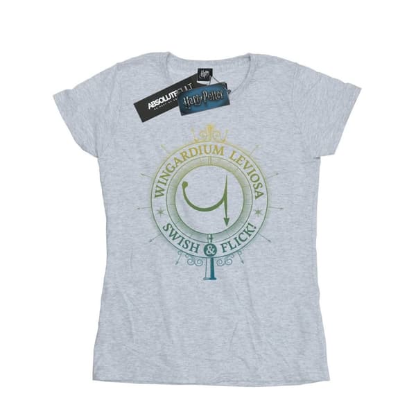 Harry Potter Womens/Ladies Wingardium Leviosa Cotton T-Shirt