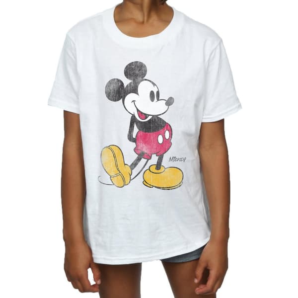Disney Klassisk Kick Musse Pigg T-shirt för flickor