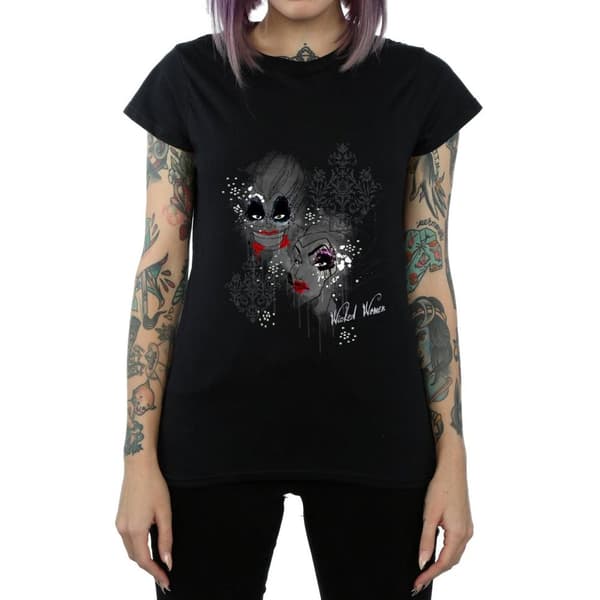 Disney Dam/Tjej - Wicked Villains T-shirt i bomull