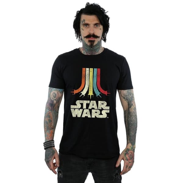 Star Wars Mens Rainbow Cotton T-Shirt