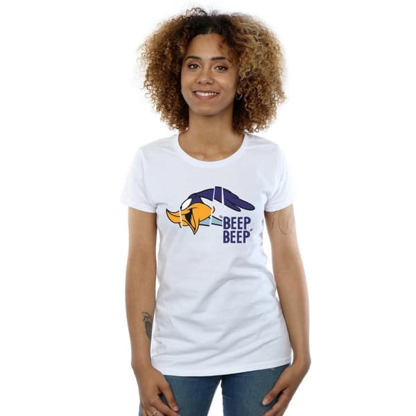 Looney Tunes Womens/Ladies Beep Beep Road Runner Cotton T-Shirt