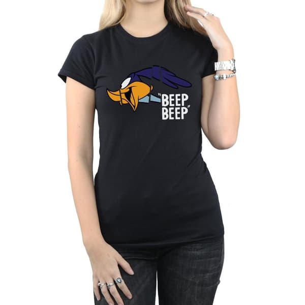 Looney Tunes Womens/Ladies Beep Beep Road Runner Cotton T-Shirt