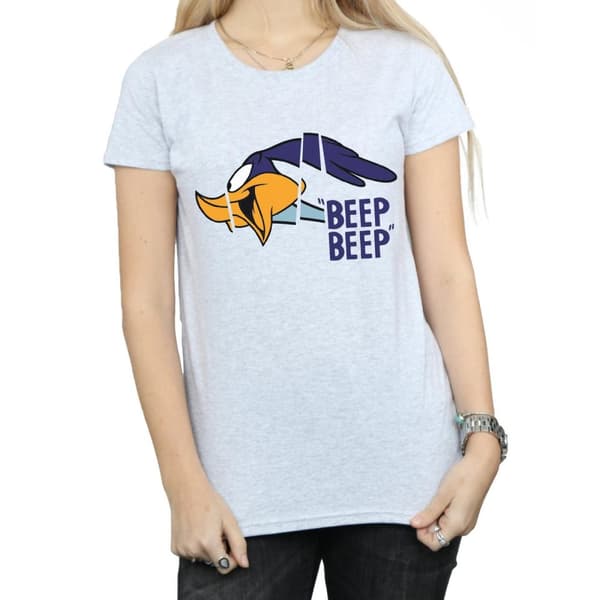 Looney Tunes Womens/Ladies Beep Beep Road Runner Cotton T-Shirt