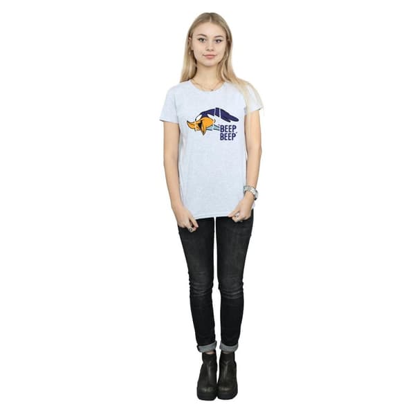 Looney Tunes Womens/Ladies Beep Beep Road Runner Cotton T-Shirt