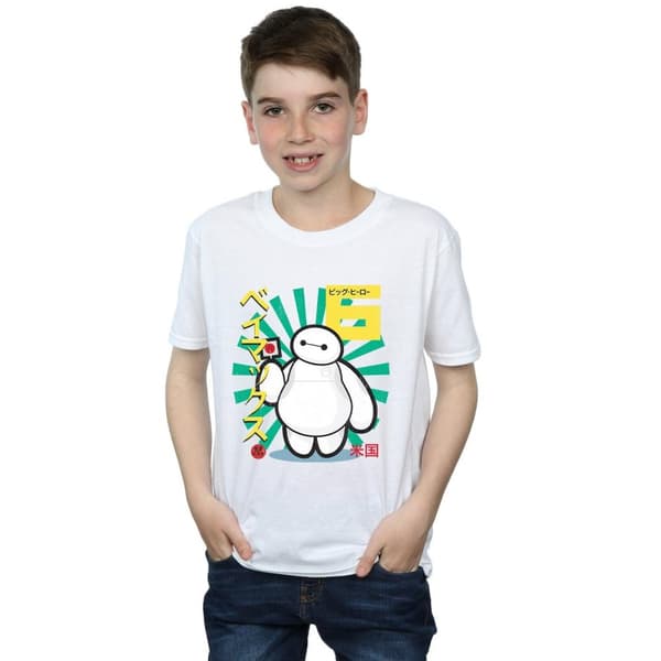 Big Hero 6 Baymax Lollipop T-shirt i bomull för pojkar