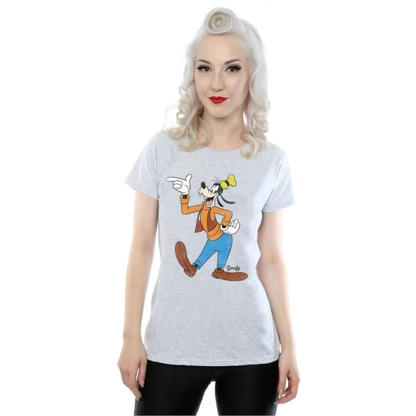 Disney Womens/Ladies Classic Goofy Cotton T-Shirt