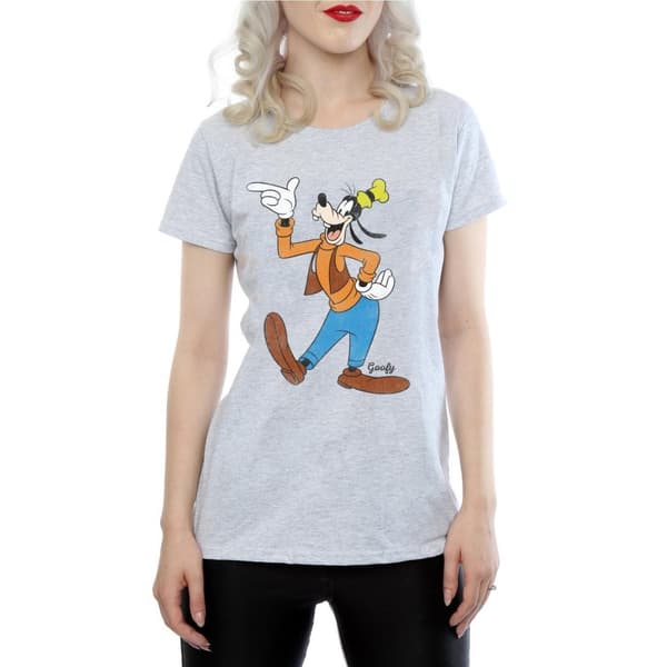 Disney Womens/Ladies Classic Goofy Cotton T-Shirt