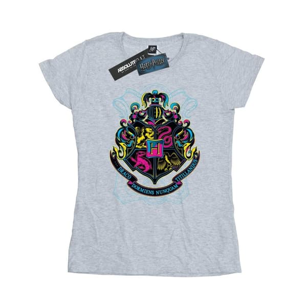 Harry Potter Dam/Tjej Hogwarts Crest T-shirt i bomull