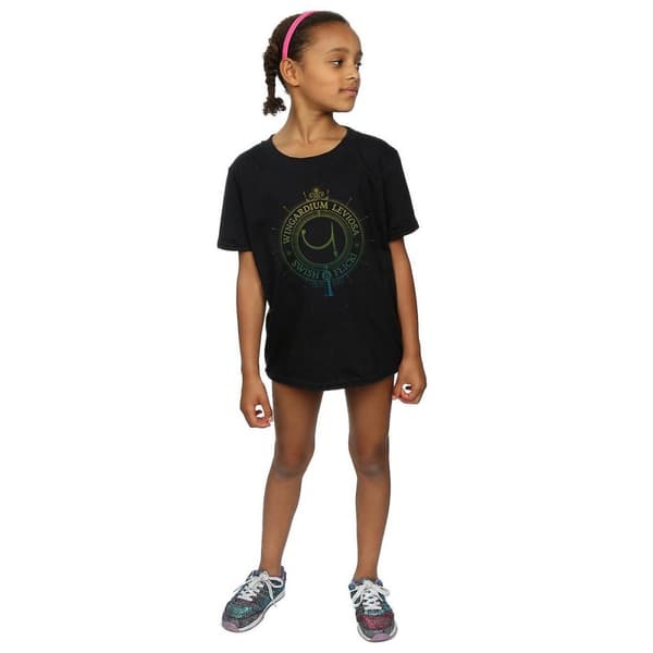 Harry Potter Wingardium Leviosa bomulls-T-shirt för flickor