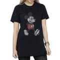 Miniatyrbillede 4 af 5: Disney Womens/Ladies Walking Mickey Mouse Cotton Boyfriend T-Shirt