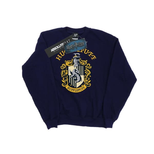 Harry Potter Girls Hufflepuff Cotton Sweatshirt