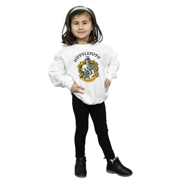 Harry Potter Girls Hufflepuff Cotton Sweatshirt