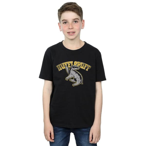 Harry Potter Boys Hufflepuff Cotton T-Shirt