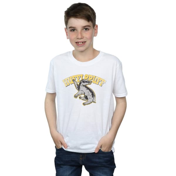 Harry Potter Boys Hufflepuff Cotton T-Shirt
