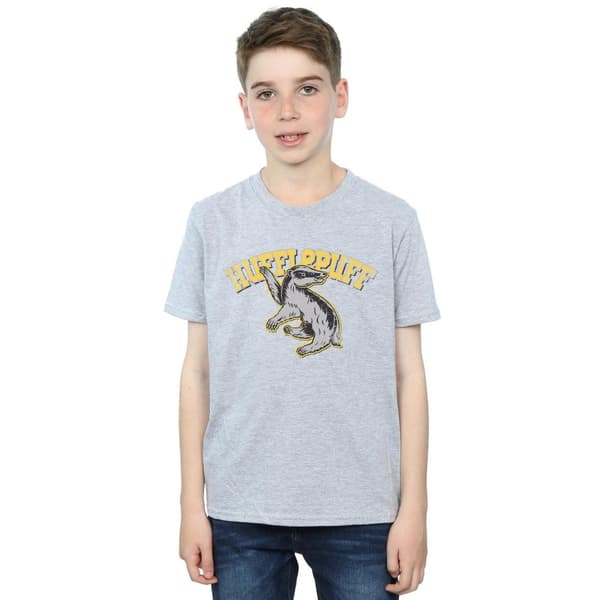 Harry Potter Boys Hufflepuff Cotton T-Shirt