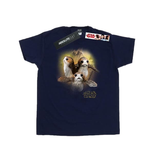 Star Wars: The Last Jedi Mens Porg Brushed Cotton T-Shirt