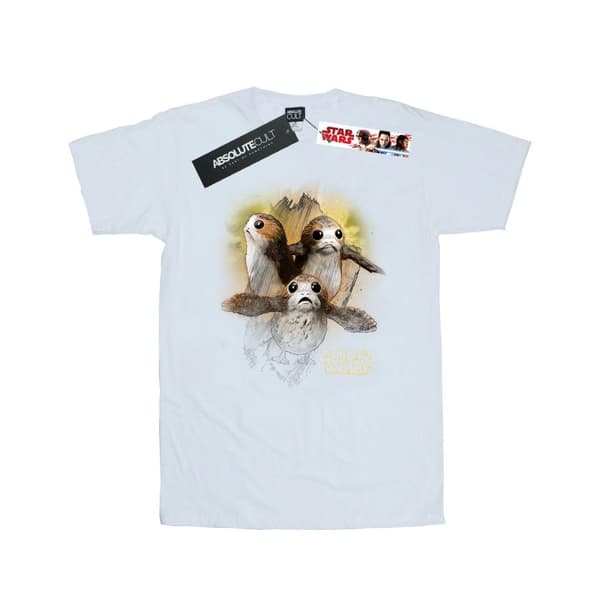 Star Wars: The Last Jedi Mens Porg Brushed Cotton T-Shirt
