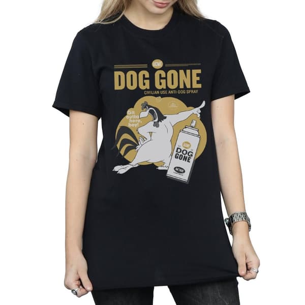 Looney Tunes Womens/Ladies Dog Gone Foghorn Leghorn Cotton Boyfriend T-Shirt