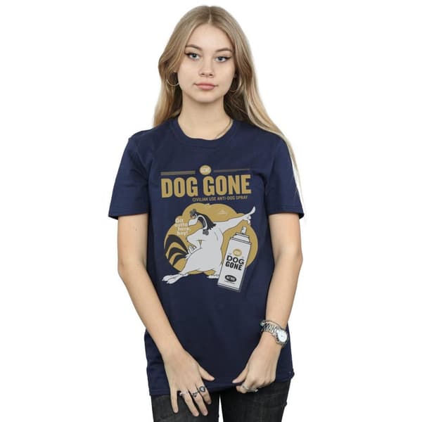 Looney Tunes Womens/Ladies Dog Gone Foghorn Leghorn Cotton Boyfriend T-Shirt