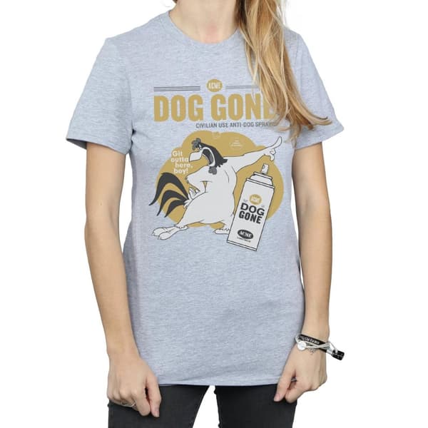 Looney Tunes Womens/Ladies Dog Gone Foghorn Leghorn Cotton Boyfriend T-Shirt