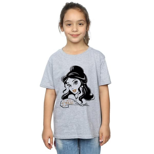 Beauty And The Beast Belle Sparkle T-shirt för flickor