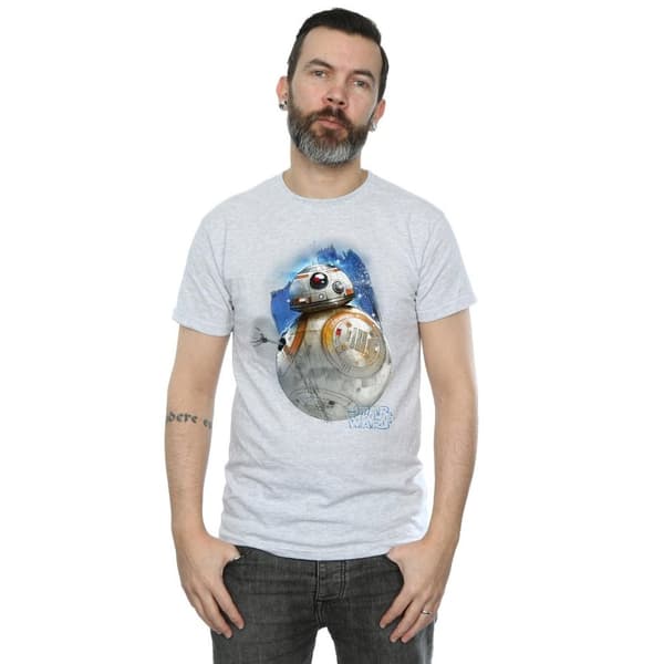 Star Wars: The Last Jedi Mens BB-8 Brushed Cotton T-Shirt