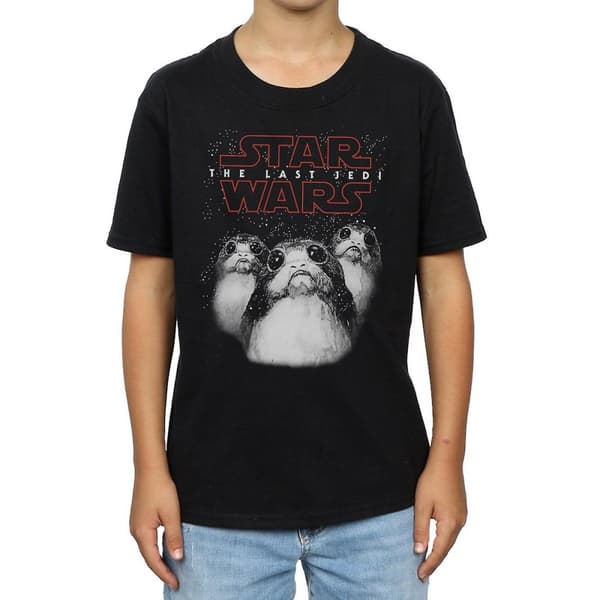 Star Wars: The Last Jedi Porg T-shirt i bomull för pojkar