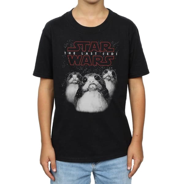 Star Wars: The Last Jedi Porg T-shirt i bomull för pojkar
