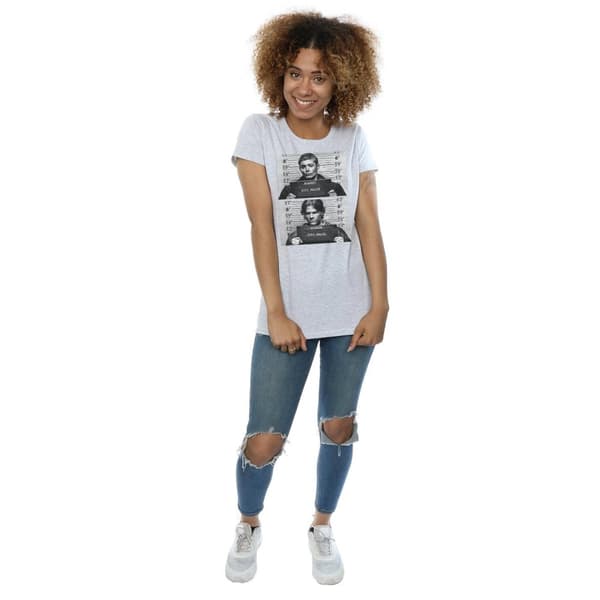 Supernatural Womens/Ladies Winchester Mugshot T-Shirt