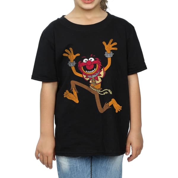 The Muppets Klassisk djur-T-shirt för flickor